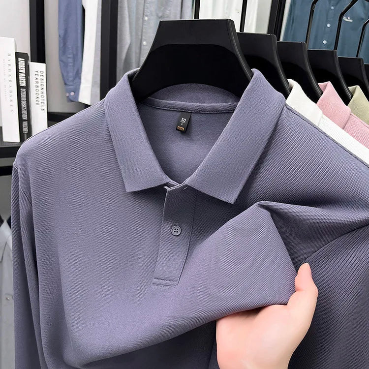 Premium Cotton Polo Shirt - Bright Yellow Green (17 Colors Available) | 260g Mercerized Pima Cotton | Classic Essential Style