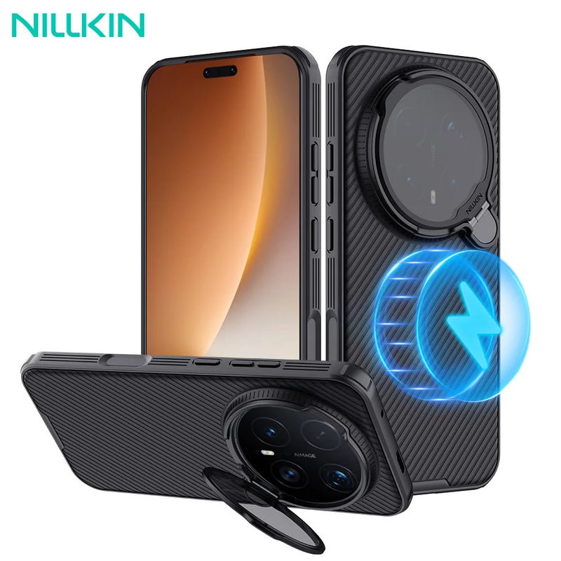 NILLKIN For Honor Magic 8 Pro Case CamShield Prop Magnetic Case With Foldable Protection Len Stand MagSafe Cover For Magic 8 Pro