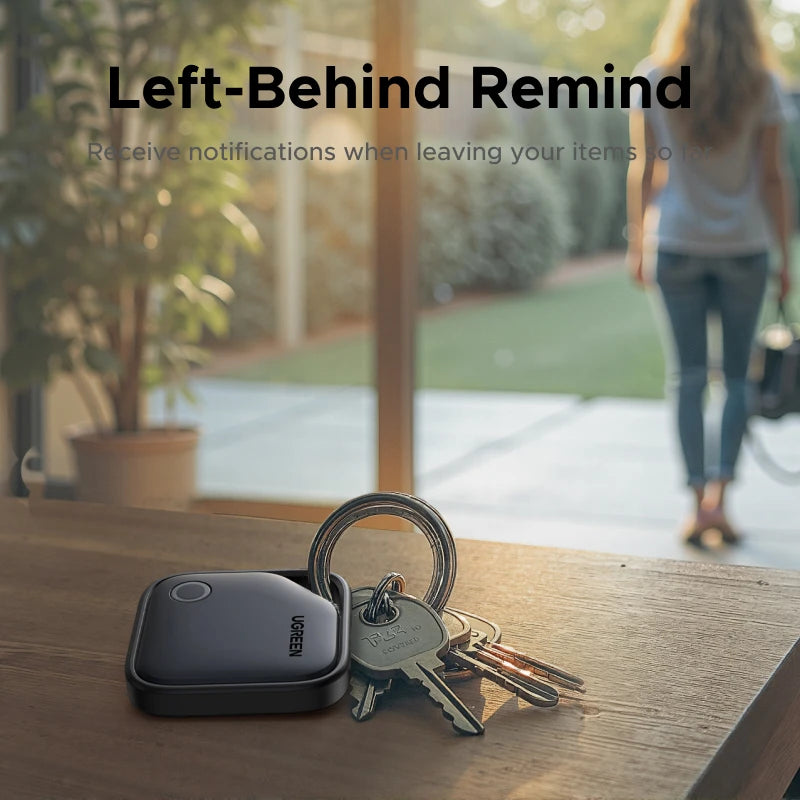 UGREEN Smart Tag Bluetooth Tracker, Keys Finder Item Locator SmartTag Up to 2 Year Battery For iPhone Apple Find My (only IOS)