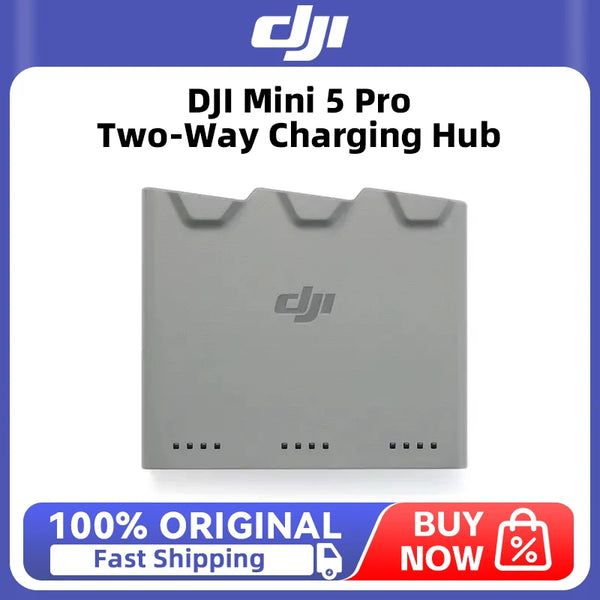 DJI Mini 5 Pro Two-Way Charging Hub Place batteries into the charging hub to fast-charge external devices Original in Stock