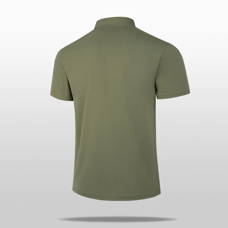 SBWL 2026 High-Quality Summer Men's Outdoor Sports Golf Polo Shirt Casual Running Sports Short Sleeve POLO Tops