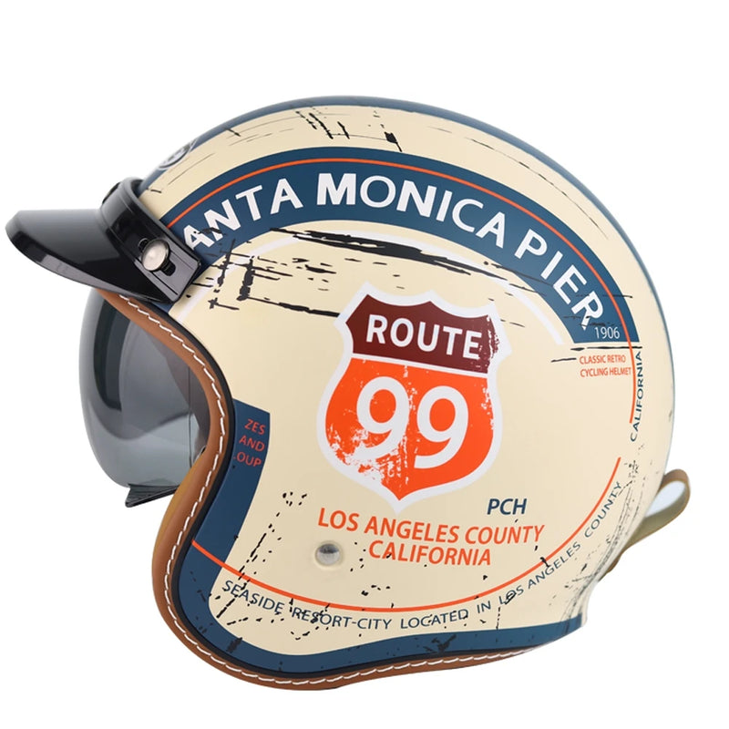 មួកសុវត្ថិភាពម៉ូតូ Capacete De Moto Scooter មួកសុវត្ថិភាពមុខបើកចំហរ ច្រើនលំនាំ Casco Moto Equipment Four Seasons ECE DOT អនុម័ត