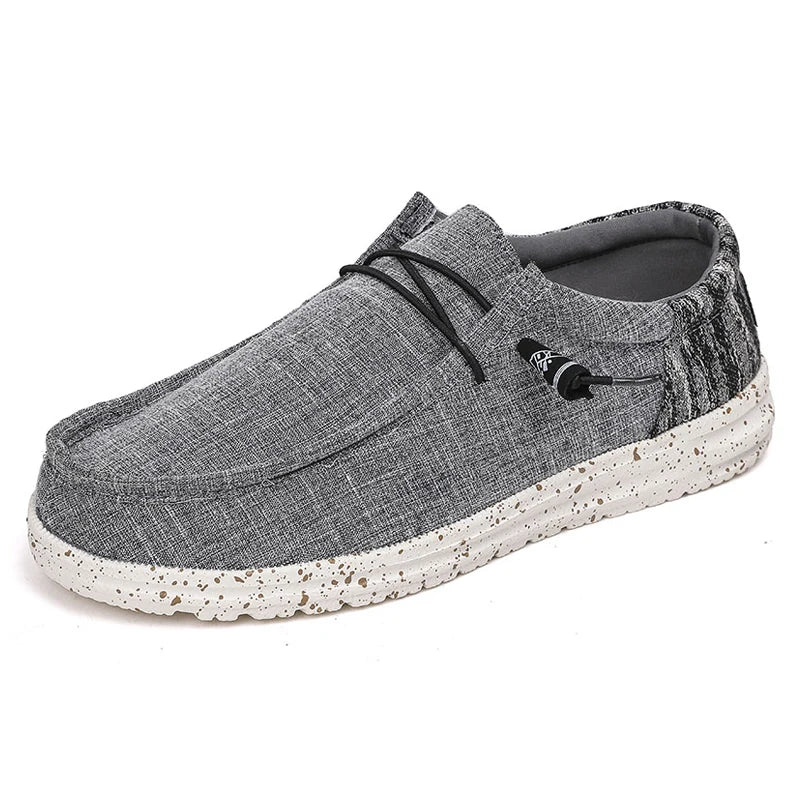 Summer Light Dude Shoes Men Canvas Casual Shoes 2023 Breathable Comfortable New Big Size 48 49 50 Dropshipping
