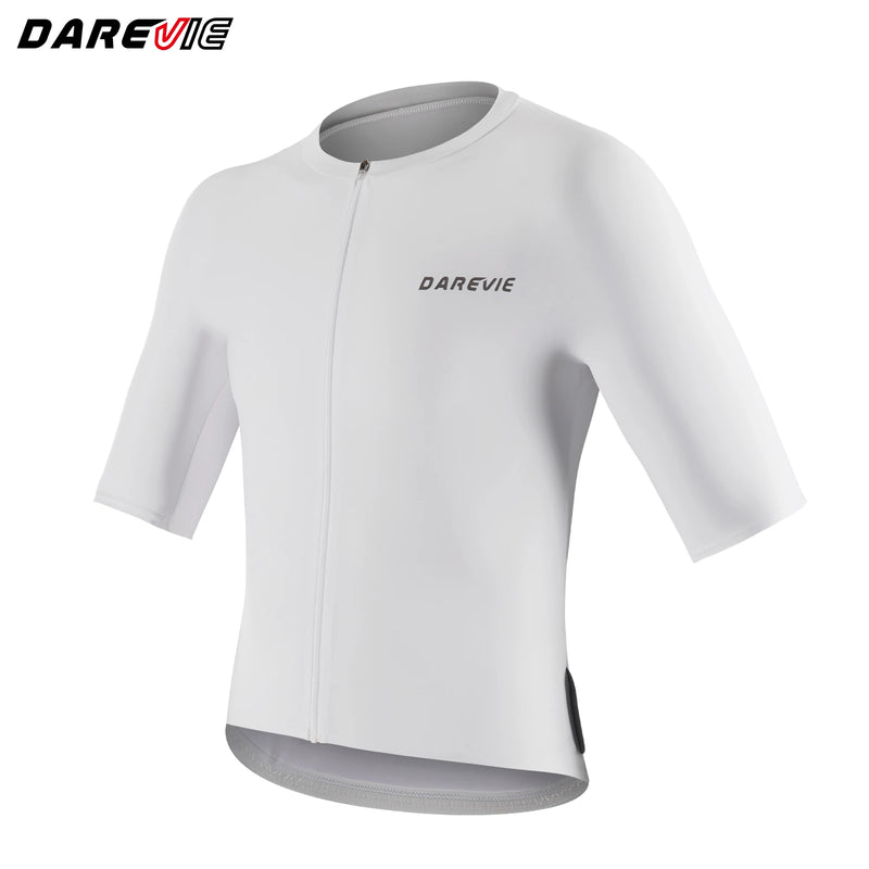 អាវយឺតជិះកង់ DAREVIE ឈុតតែមួយដុំ មានអារម្មណ៍ត្រជាក់ កម្រិតអាជីព សម្លៀកបំពាក់ជិះកង់ Maillot សម្រាប់បុរស ស្រូបយកសំណើម ស្ងួតរហ័ស