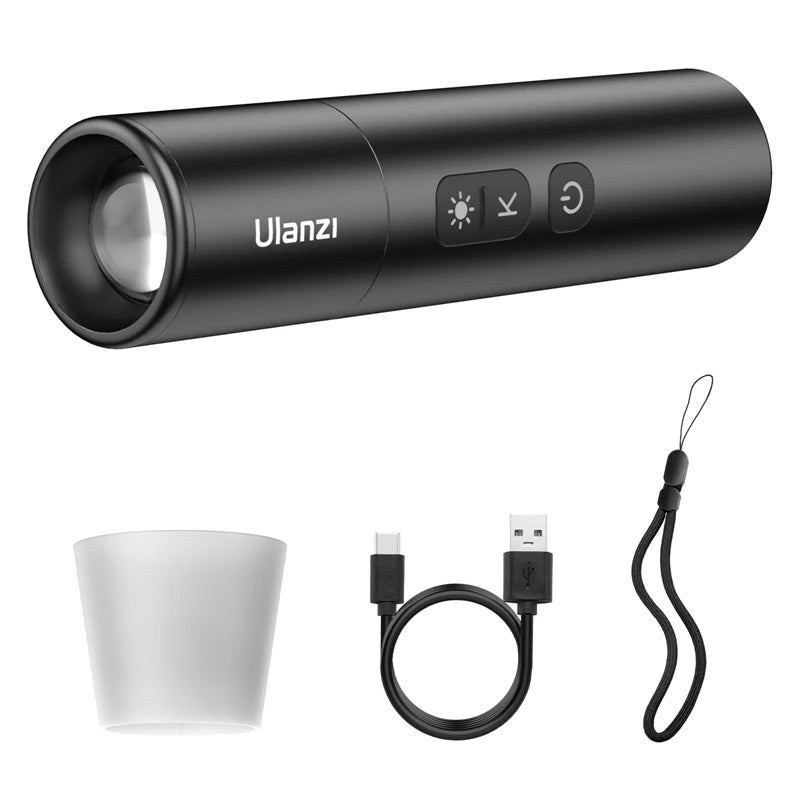 ភ្លើងពិលវីដេអូ Ulanzi LM07 អាចពង្រីក និងបន្ថយពន្លឺបានពីរពណ៌ ពន្លឺវីដេអូអាចពង្រីកបាន 2000-8000K CCT សម្រាប់ក្រៅផ្ទះ