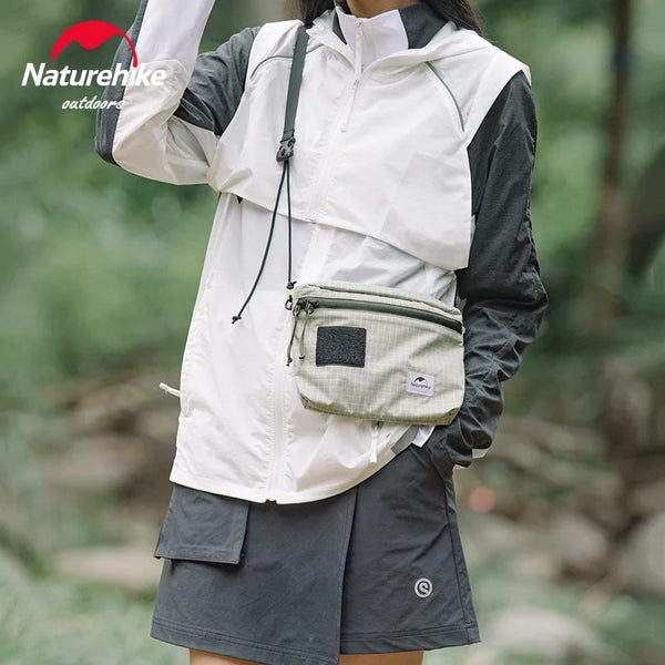 Naturehike ZT-12 3L Portable Chest Pack Casual Shoulder Satchel Small Travel Mini Large Capacity Outdoor Cycling Crossbody Bag