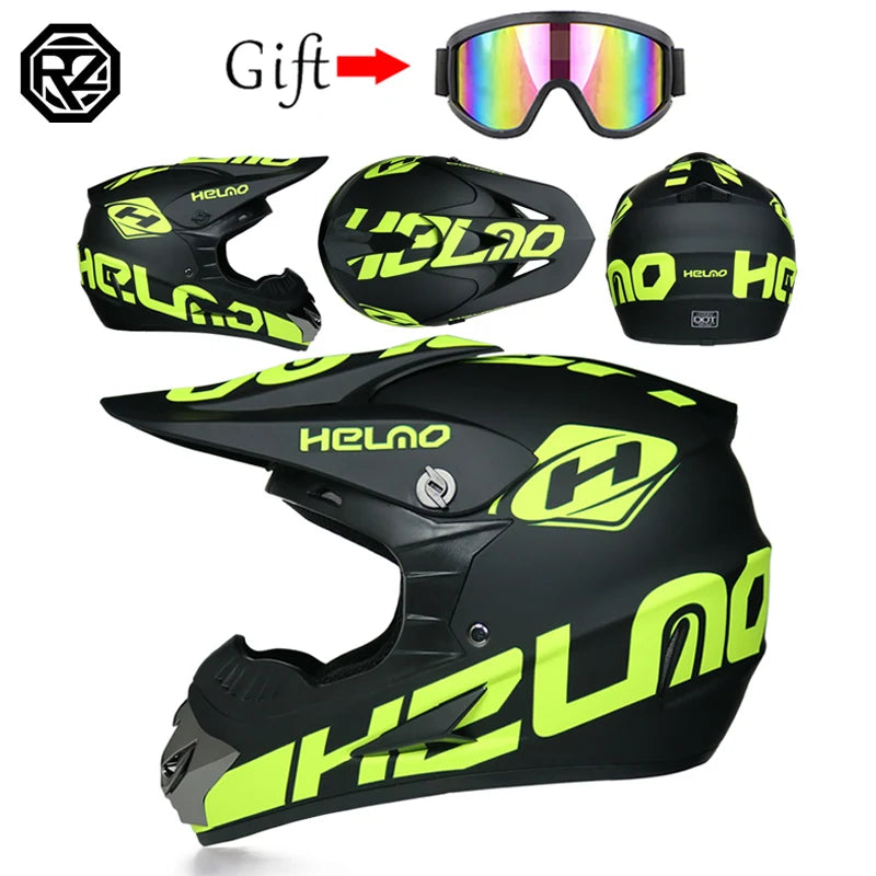 Motorcycle off-road helmet ATV all terrain beach bike full helmet capacity bike DH downhill helmet capacity de moto