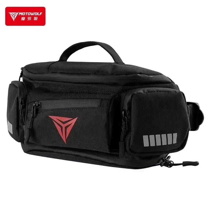 កាបូបចង្កេះម៉ូតូ Motowolf ទំហំធំសម្រាប់ដាក់ឧបករណ៍ម៉ូតូ កាបូបដាក់សម្ភារៈជិះម៉ូតូច្រើនមុខងារ កាបូបស្ពាយចំហៀង