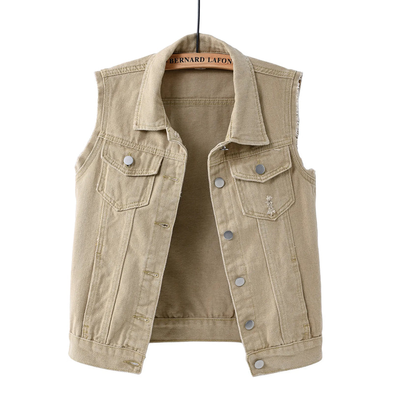 2026 Summer New Purple Sleeveless Vest Jacket Women's Single-breasted Lapel Vests Coat Fashion Casual Top Waistcoat S-6XL
