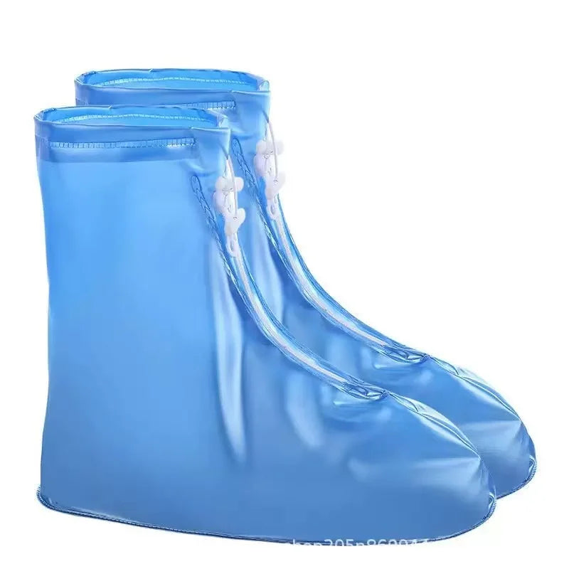 Silicone Waterproof Shoe Cover Unisex Shoes Protectors Rain Boots for Indoor Outdoor Rainy Reusable Quality Non-Slip Shoe Cover