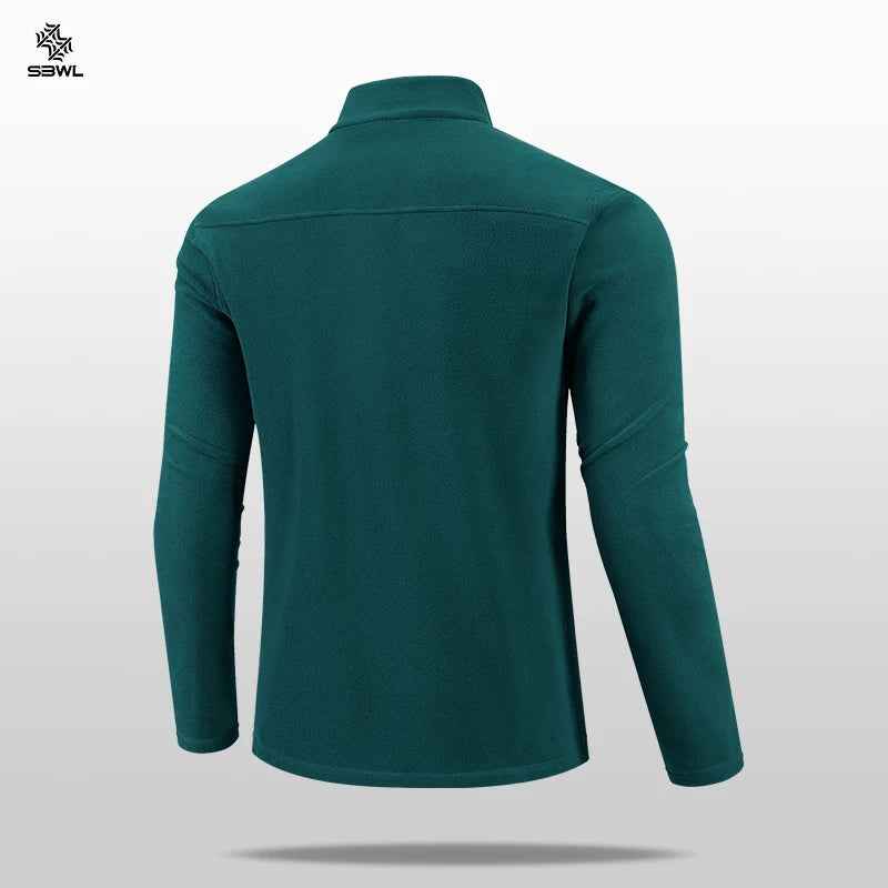 SBWL 2025 Men's new autumn/winter Outdoor sports warm long-sleeved T-shirt Fashion casual sports high-quality jacket Tops
