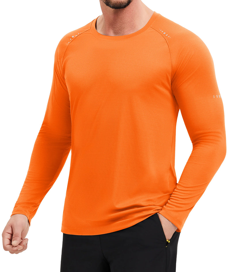 TACVASEN Men's Lightweight Shirts UPF 50+ Sun Protection UV Shirt Dry Fit T-Shirts for Hiking Running Athletic Gym Swim Tee Tops