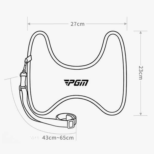 PGM Golf Arm Corrector Swing Push Rod Anti Flying Elbow Correction Posture Fixed Trainer JZQ040