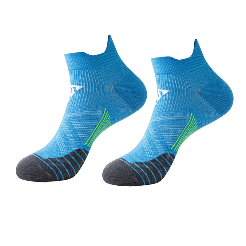 WRELS Compression Socks Professional Marathon Quick Dry Socks Elastic Footwear Sports Socks Breathable Running Fitness
