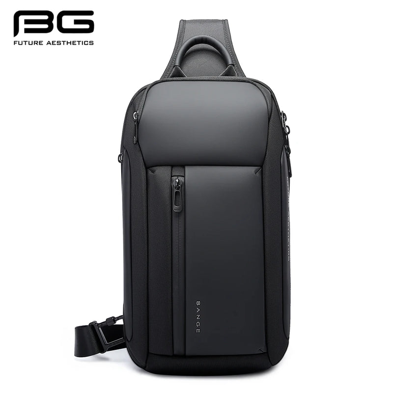 Bange New Oxford Fashion Waterproof Chest Bag Crossbody Bag Men's Models Men's Chest Bag Leisure Shoulder Satchel Large Capacity