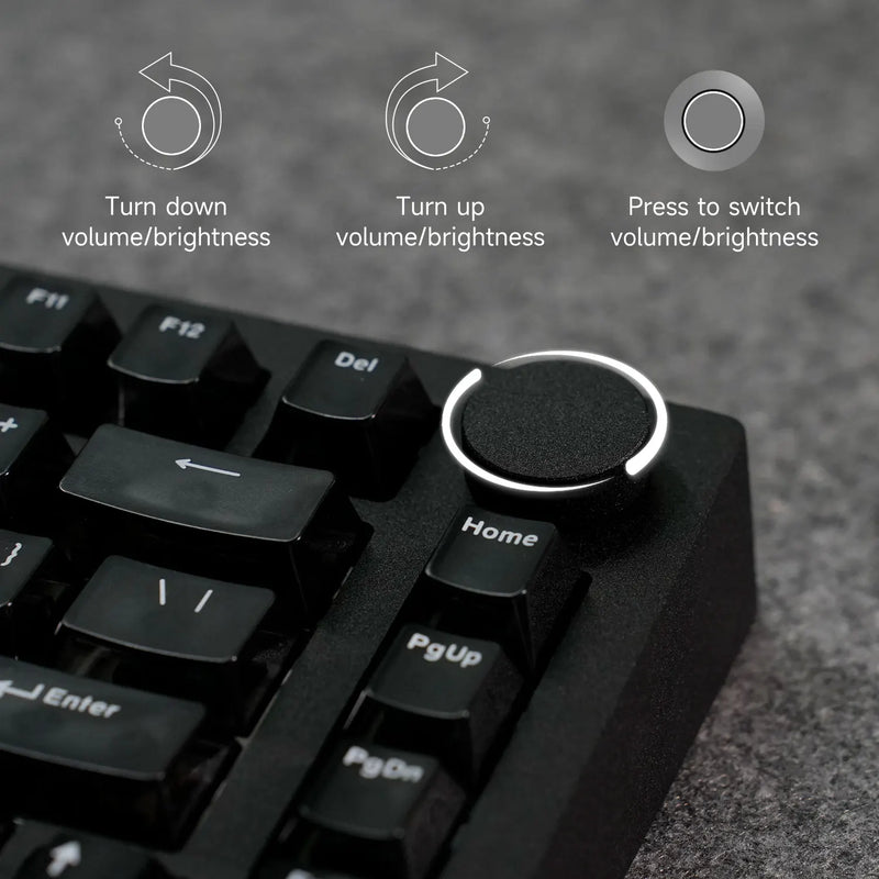 Akko MONSGEEK M1 V5 HE Magnetic Switch Keyboard 75% Rapid Trigger RT0.005mm 8K Polling Rate RGB Aluminum Gaming Keyboard Gasket