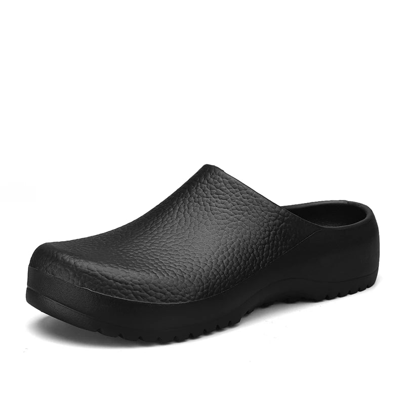 Couple's Chef Shoes Waterproof Anti slip Oil proof Soft Sole Summer Men Women Nurse Shoes Outdoor beache walking Casual Sandlas
