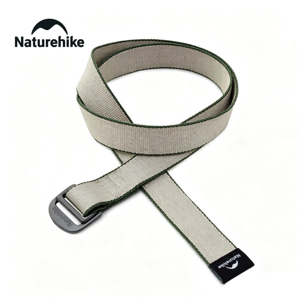 Naturehike Men's Belt Outdoor Casual Canvas Belt Training Nylon Tactical Belt With Pants Jeans Belt Sports Belts For Men Women