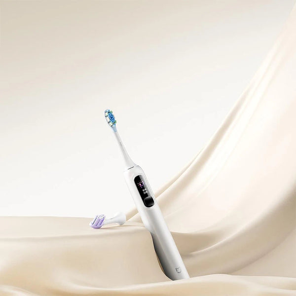 ច្រាសដុសធ្មេញអគ្គិសនី MIJIA Sonic Vibration Pro ប្រអប់អំណោយពណ៌មាសស ឆ្លាតវៃ ៤ របៀប ការពារទឹក IPX8 អេក្រង់ LED និងសោរសម្រាប់ធ្វើដំណើរ