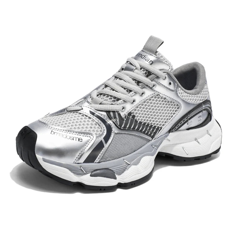 Chunky sneakers summer classic retro breathable comfort men's casual soprts shoes fashion youth soft sole outdoor running shoes