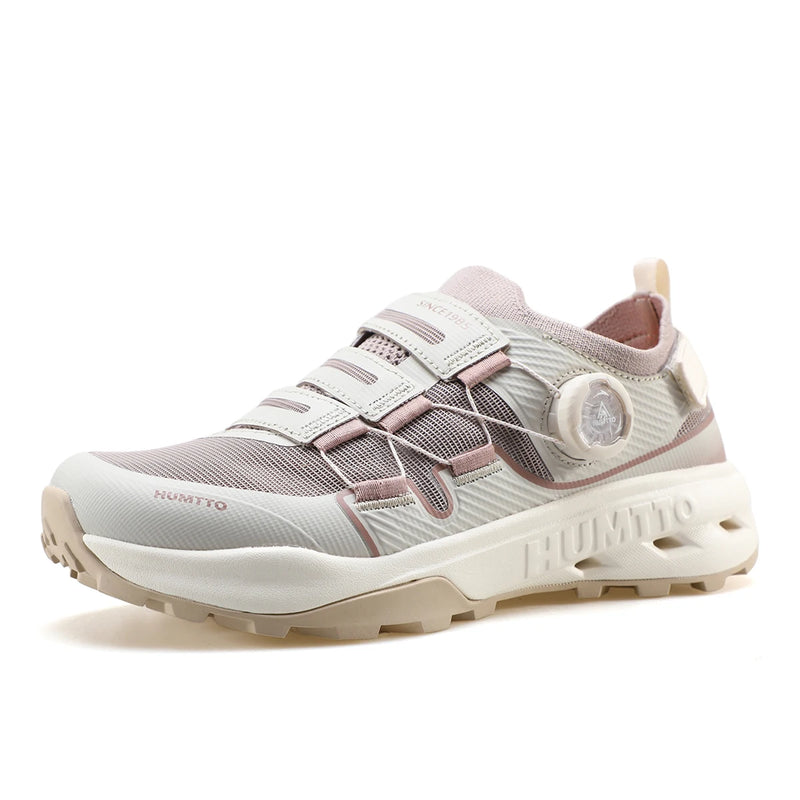 HUMTTO Mesh Woman Sneaker Quick Drying Wading Sandals Outdoor Hiking Shoes for Women Breathable Summer Aqua Shoe Beach Sneakers