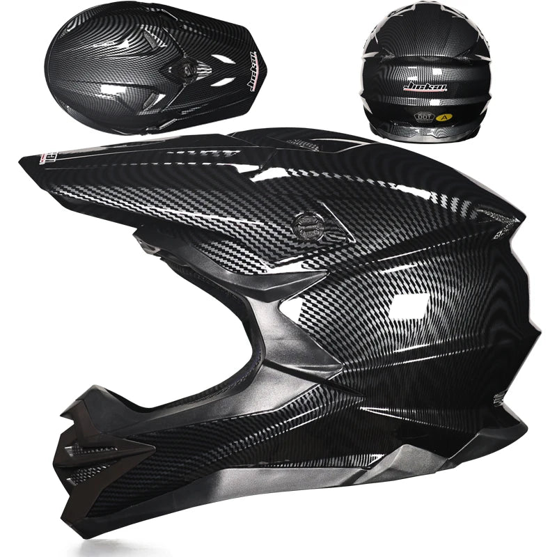 DOT approves professional adult motorcycle off-road helmet for downhill speed reduction DH fully covered snowmobile helmet