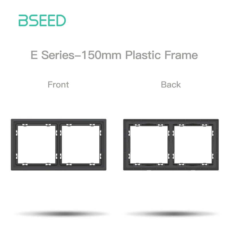 BSEED 1/2Gang Wall Light Switch USB Type-C Socket Module Part Internet TV Telephone Socket Part Plastic Frame Free Combination