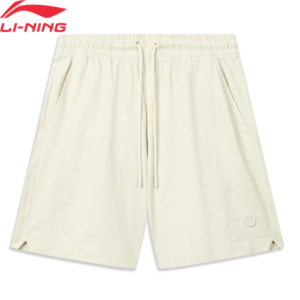 ខោខ្លីបុរស Li-Ning Wade LN COOL 76% កប្បាស 24% ប៉ូលីអេស្ទ័រ ទន់ ស្រួល រលុង AKSW139