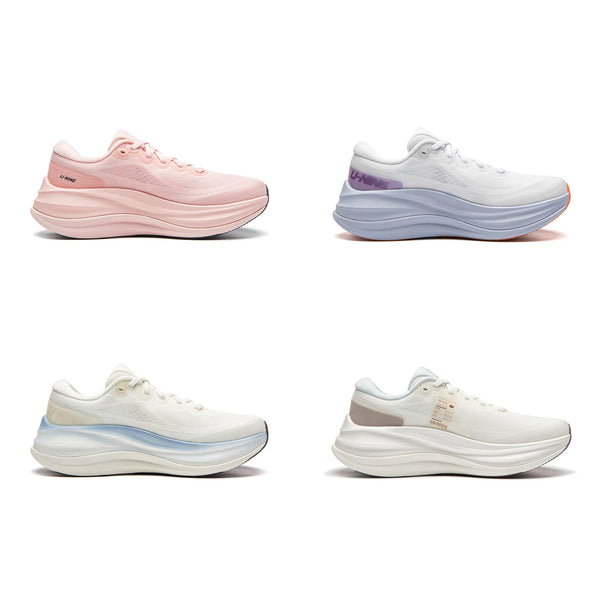 ស្បែកជើងរត់ Li-Ning សម្រាប់នារី YUEYING 6 PRO Optimized Cushion ជាមួយនឹងប្រអប់ម្រាមជើងធំទូលាយ SUPER BOOM ស្បែកជើងប៉ាតា Lining ឆ្លុះបញ្ចាំង ARHW016