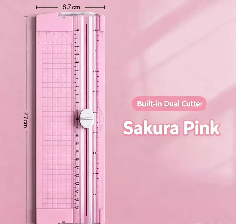 Handheld Bidirectional Manual Paper Cutter A4 Office Paper Trimmer for Precise Cutting