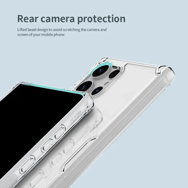 For Samsung Galaxy S25 Ultra Magsafe Case Nillkin Nature Pro Magnetic Case Lens Protection Cover For Samsung S25/S24 Plus Ultra