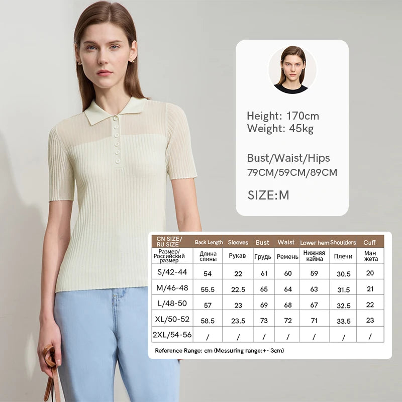 អាវប៉ាក់ Amii Minimalist សម្រាប់ស្ត្រីឆ្នាំ ២០២៦ អាវប៉ាក់ថ្មីសម្រាប់រដូវក្តៅសម្រាប់ស្ត្រី កអាវបត់ចុះក្រោម ដៃខ្លី អាវប៉ាក់រឹង ងាយស្រួលប្រើ 12522013