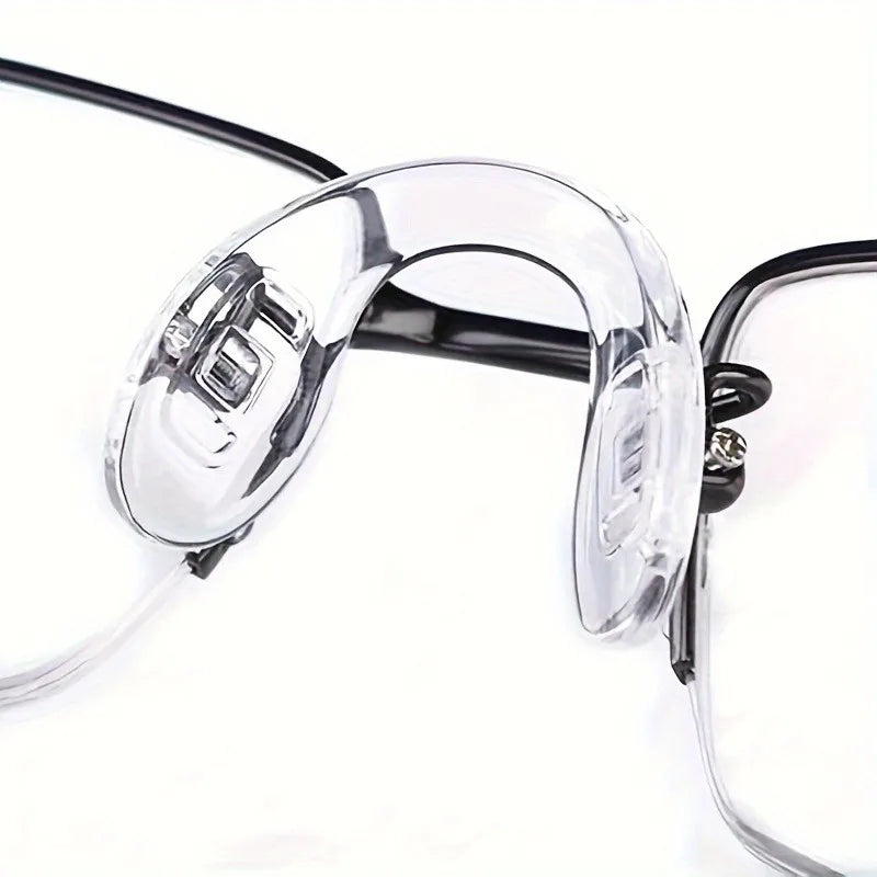 5pcs Comfort Glasses Nose Pads Set - Airbag Design for Pressure Relief, Anti-Slip and Easy Fixing, Nose pad,silicone material