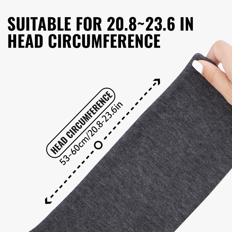 WRELS Ear Warmers Headband Fleece Earmuffs Winter Ear Covers Running Wicking Ski Sport Headband for Women Men Headband Ear Muffs