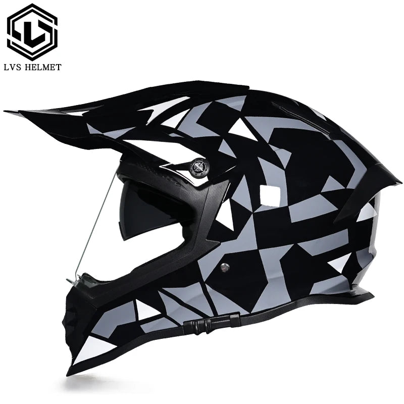 WLT full face motorcycle helmet ABS off-road helmet professional full-over rally racing helmet men DH downhill Capacete DOT
