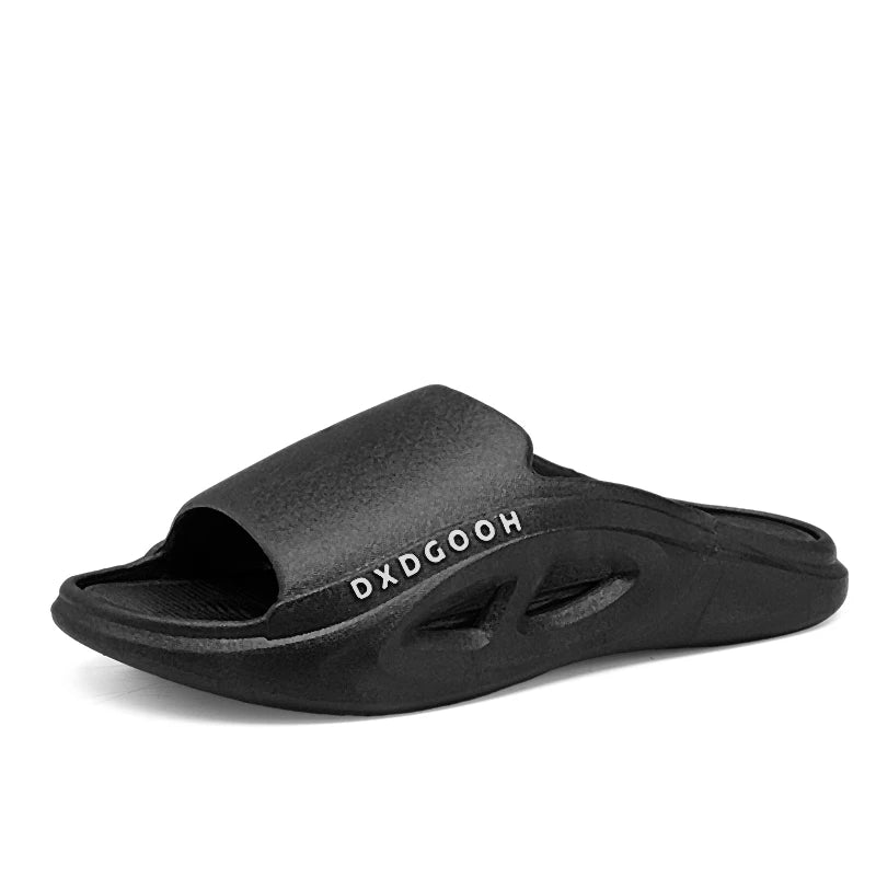 Men's casual slippers summer breathable lightweight soft-sole anti-slip outdoor beach shoes fashion youth Joker sports slippers