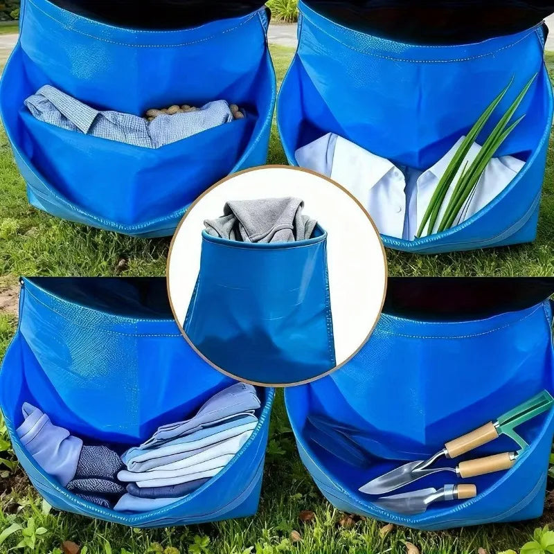 1pc Large-Capacity Fruit Picking Apron- Heavy Duty PE Apron, Easy to Clean Design,Suitable for  Home Gardeners And Farmers .