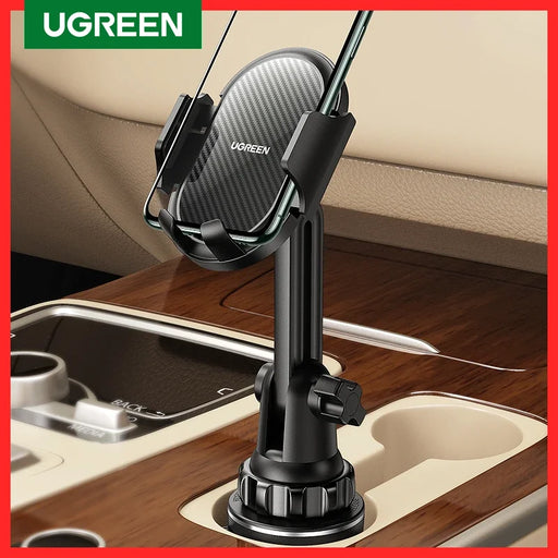 UGREEN Car Cup Phone Holder for Mobile Phone Stand in Car Phone Holder Stand for iPhone 15 14 Pro Max Xiaomi Huawei Phone Stand