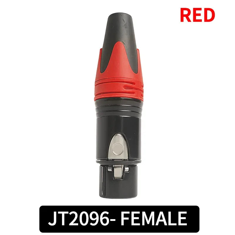 4/10/20pcs 3-Pin XLR Male to Female Adapter Connector for Microphone Audio Amplifier Plug Converter