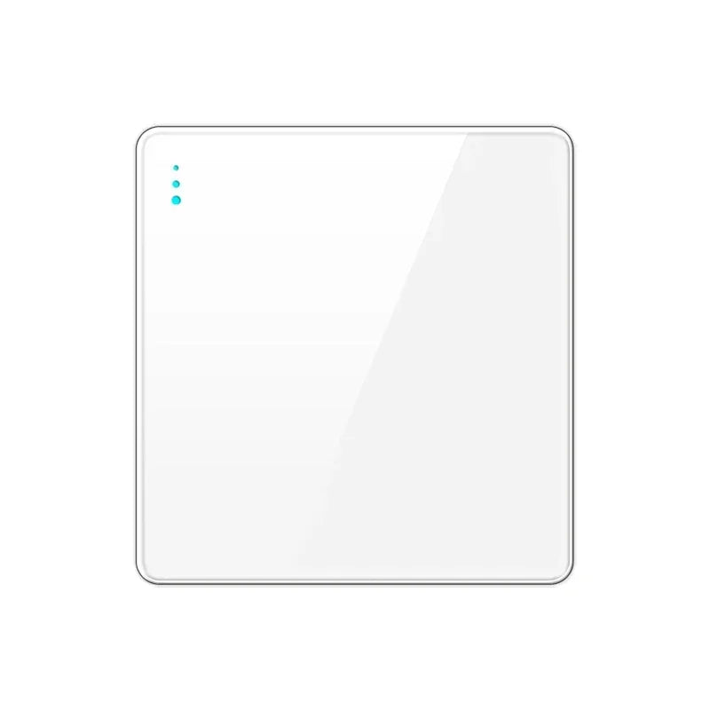 EU RU UK Standard 1/2 Way Wall Light Switch Luxury Full Tempered Glass Panel ON OFF Power Push Button Switch1/2/3/4 Gang Type 86