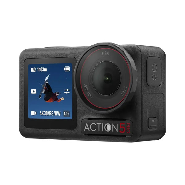 DJI Osmo Action 5 pro New 1/1.3-inch Sensor 4 hours Long Battery Life Robust Stabilization With 360° HorizonSteady