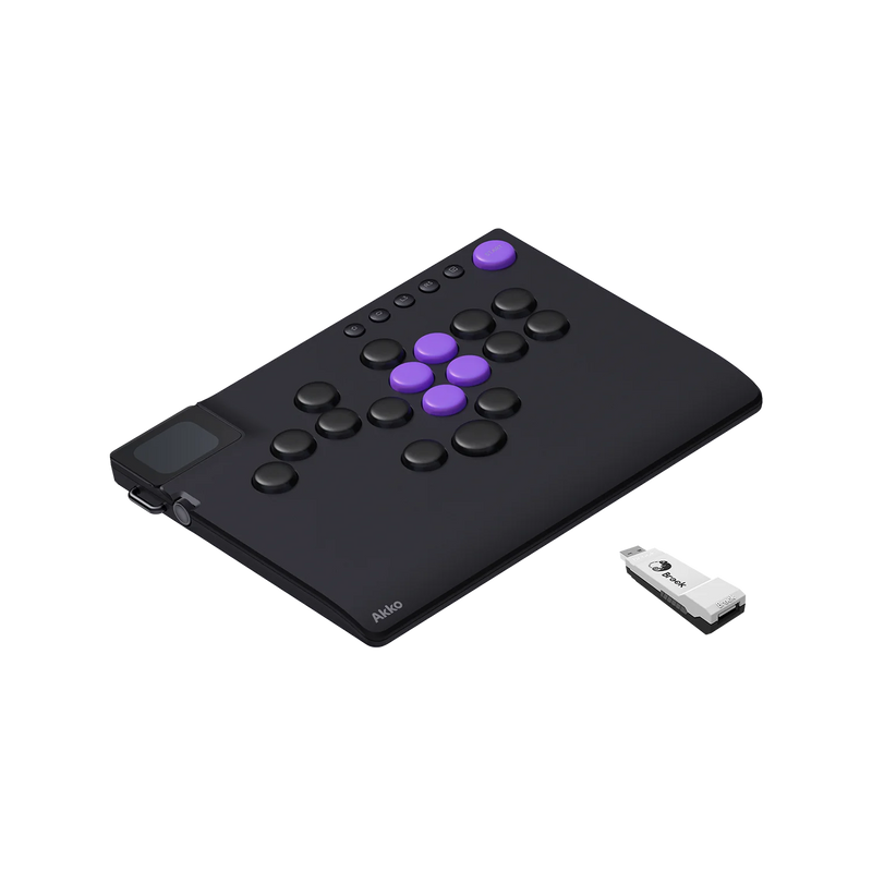 Akko Arcade Controller FUNBOX for PC XBOX Switch Low-profile Magnetic Mechanical Switches Hot-swappable Gaming Controller