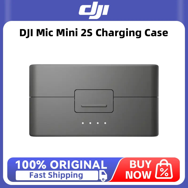 DJI Mic Mini 2S Charging Case Compatible with the DJI Mic Mini 2S Transmitter only