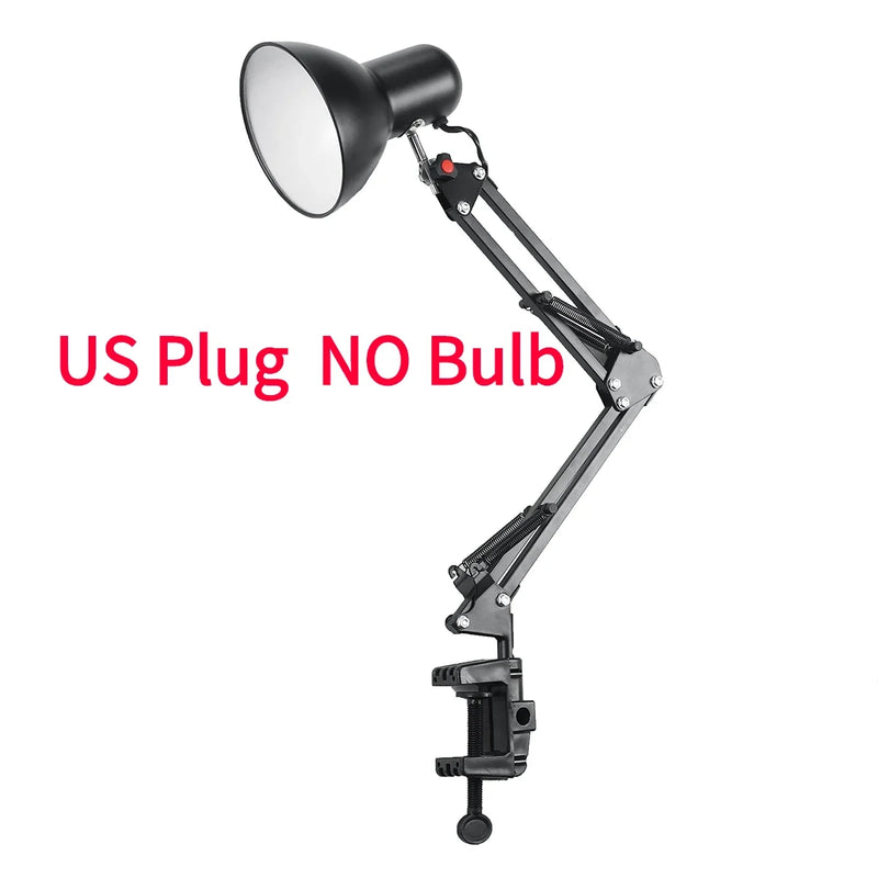 ចង្កៀងតុ LED JOYINLED ដែលអាចលៃតម្រូវបានដោយភ្នែក ជាមួយនឹងភ្លើងអានសៀវភៅពេលយប់ សិក្សា អាន ការងារ កិច្ចការ