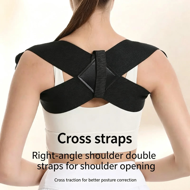 Shoulder Straightening Posture with Straight Back, Chest Lifting, Hunchback Correction, Back Stretching Training, Beautiful Back