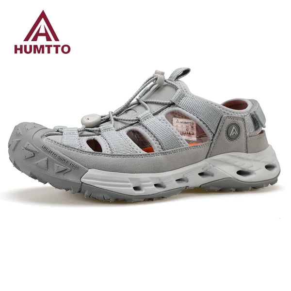 HUMTTO Summer Hiking Shoes Breathable Quick Drying 2026 Anti-slip Beach Water Sports Shoe Man Anti-collision Men Casual Sandals