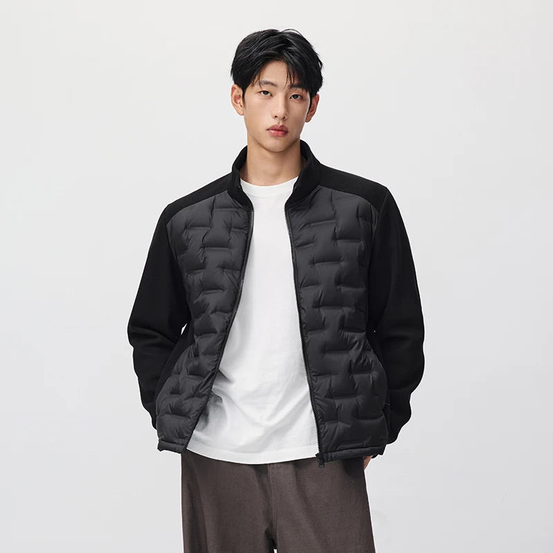 អាវក្រៅរដូវរងាបុរស Semir ៩០ ភាគរយ រចនាបថស្រាល ពាក់ប្រចាំថ្ងៃរដូវរងាថ្មីឆ្នាំ ២០២៦ ស្ទីលធម្មតាក្នុងទីក្រុង