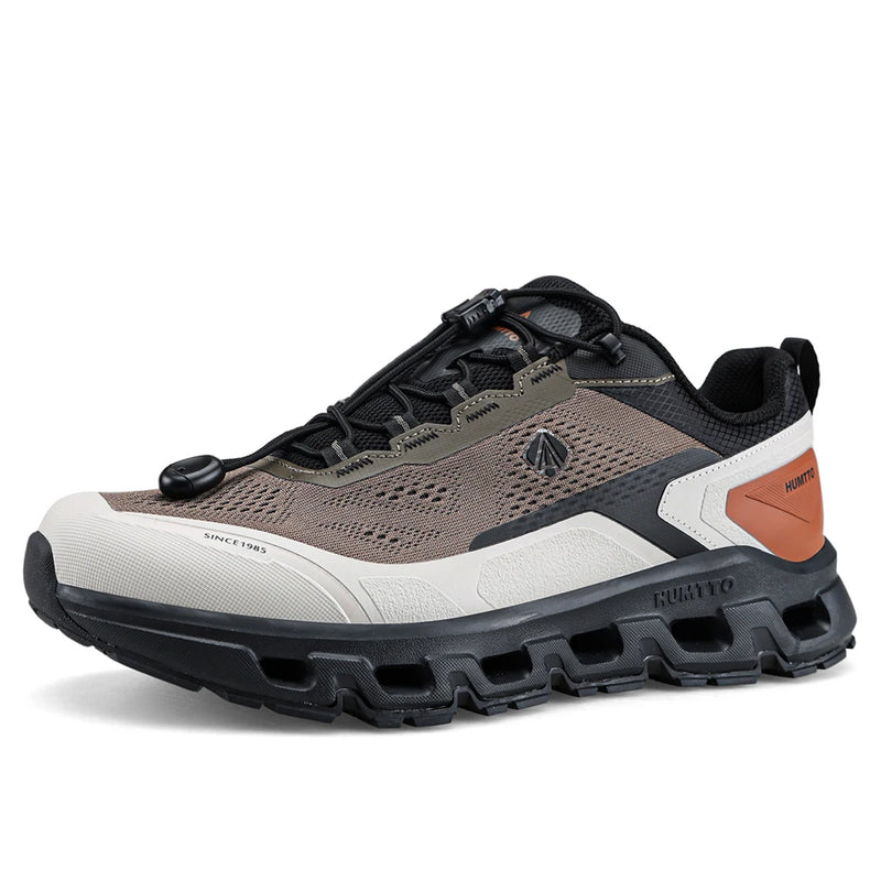 HUMTTO Breathable Running Shoes Outdoor Walking Sneakers Designer Anti-slip Trail Mens Sports Shoes Professional Sneaker for Men