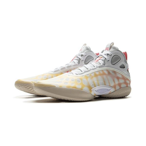 ស្បែកជើងបាល់បោះអាជីពបុរស Li-Ning YUSHUAI XIX ប្រព័ន្ធ SYNCHRO-ADJUST ស្បែកជើងកីឡាប្រកួតប្រជែង LiNing ABAV005