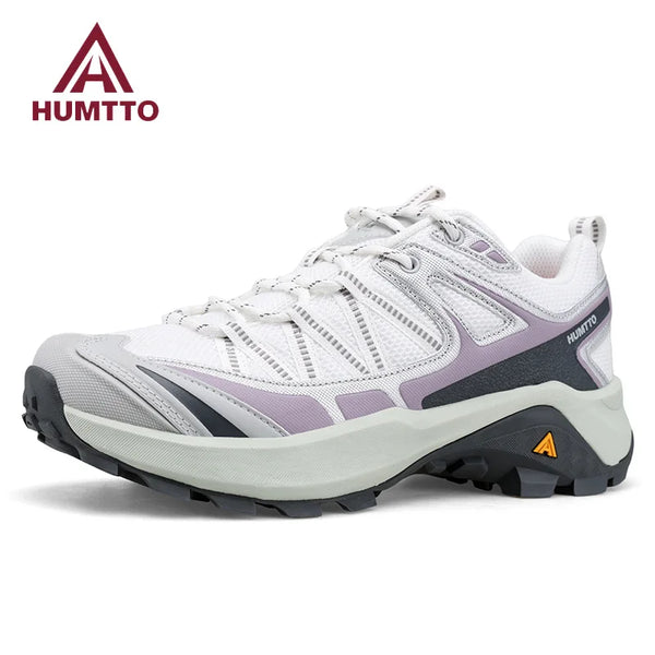 HUMTTO Breathable Outdoor Mountain Sneaker Women Luxury Hiking Shoes for Woman Winter Trekking Boots Designer Casual Sneakers